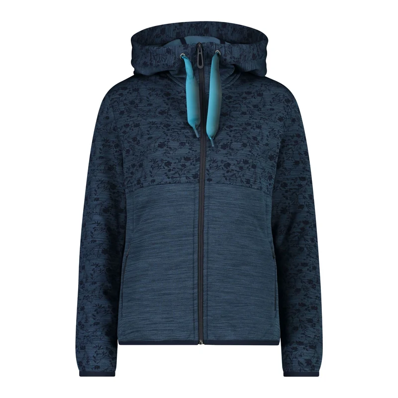 CMP Damen Kapuzenjacke StretchPerformance® Woman Jacket Fix Hood 35E7426 night mel.