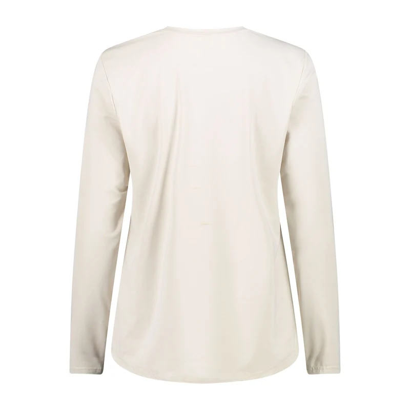 CMP Damen Shirt Woman Athlesure T-Shirt longsleeve 34N1596 vaniglia Stretch-Jersey
