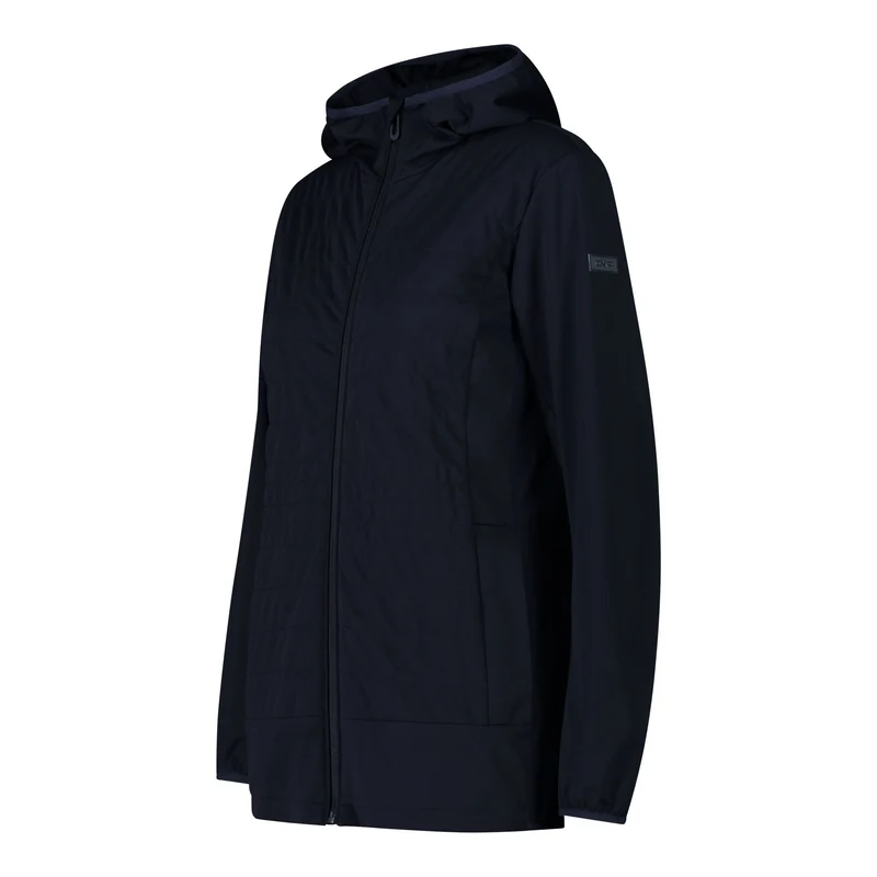 CMP Damen Softshelljacke m. Wattierung Women Jacket Fix Hood 35Z5476 black blue