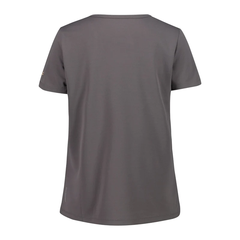 CMP Damen Shirt Pique Print woman T-Shirt 38T6656 terra