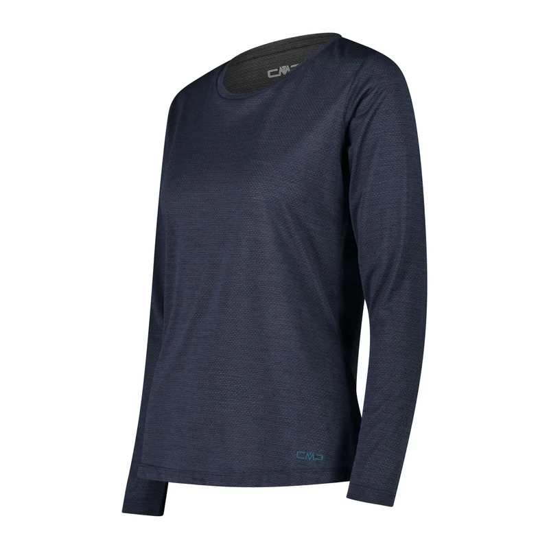CMP Damen Jersey Langarm Shirt woman T-Shirt 35N5566 black blue