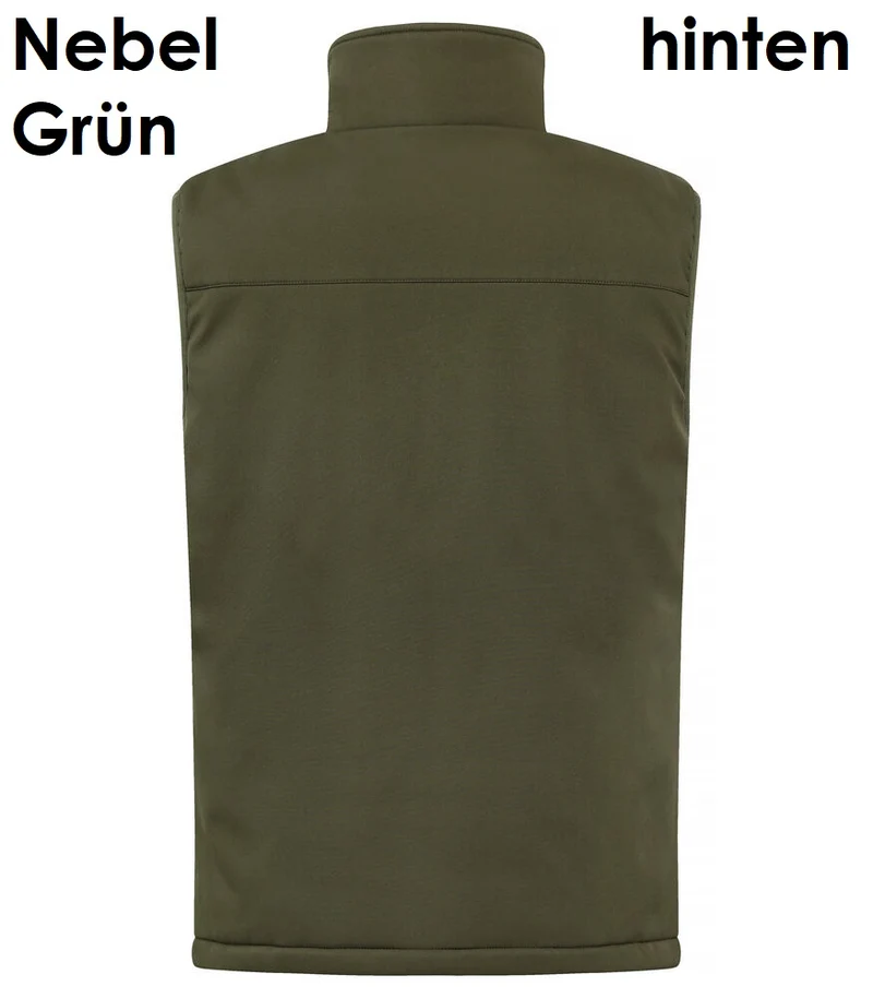 CLIQUE Padded wattierte Softshellweste Herren wasserfest