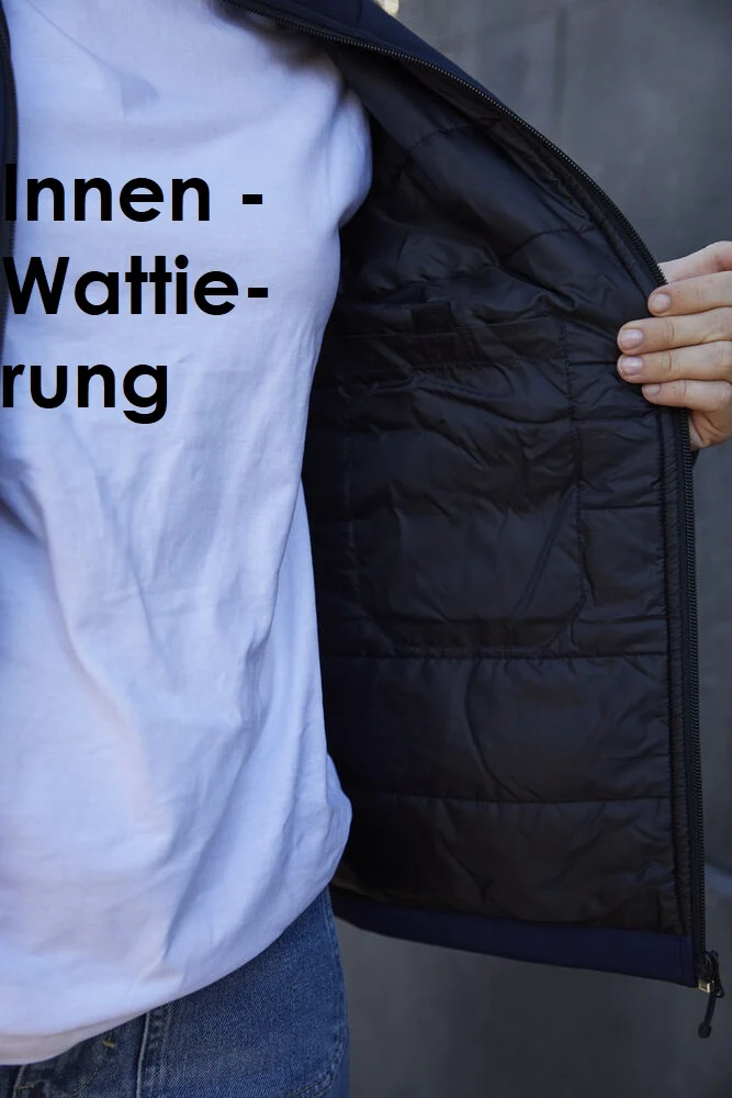 CLIQUE Padded wattierte Softshelljacke Herren wasserfest