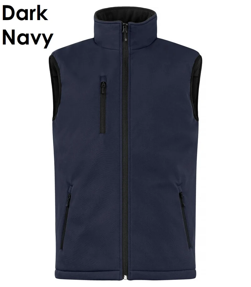CLIQUE Padded wattierte Softshellweste Herren wasserfest