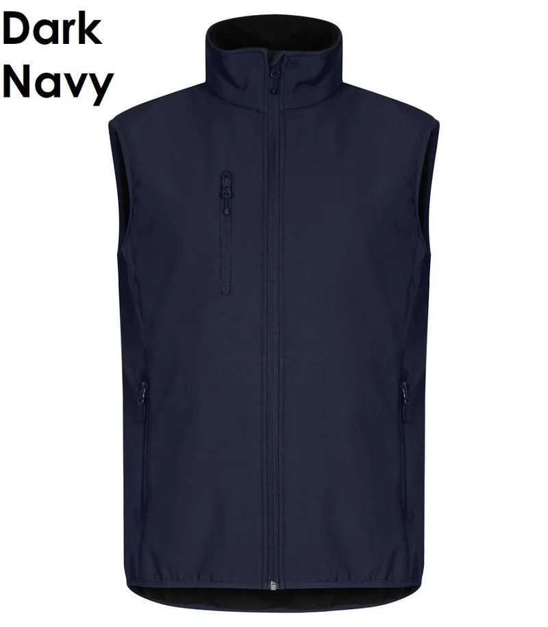 CLIQUE Classic Herren Softshell Weste wasserdicht