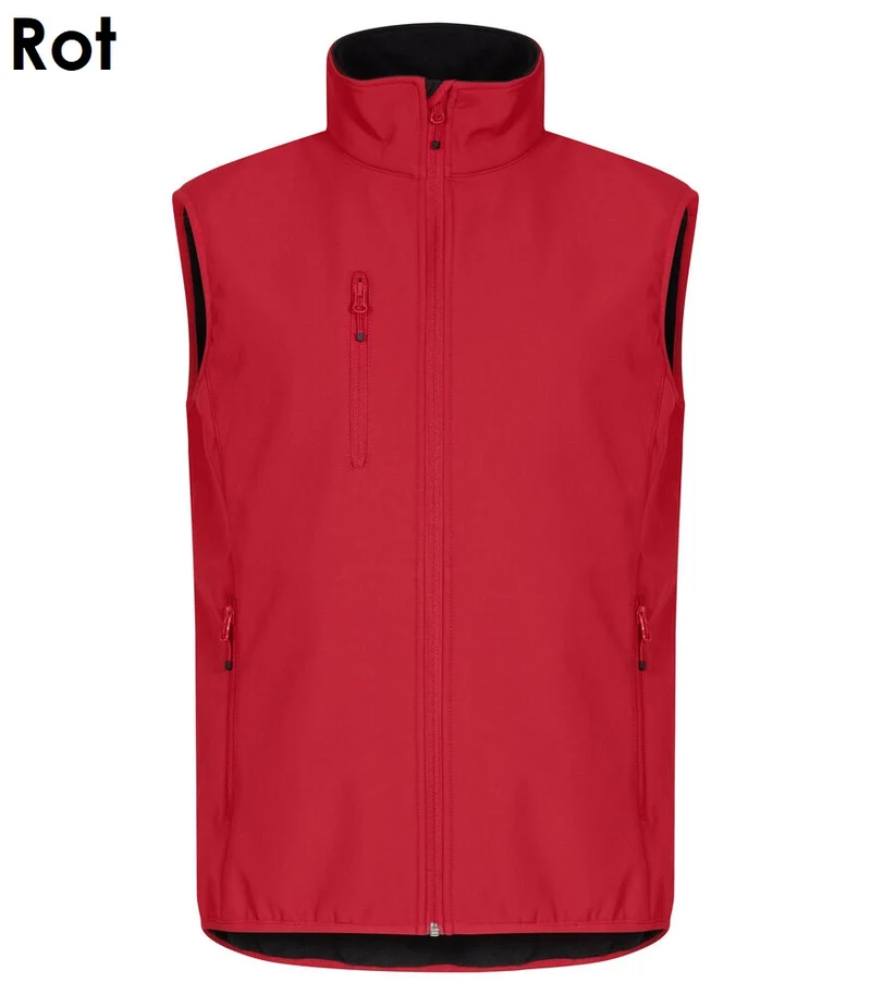CLIQUE Classic Herren Softshell Weste wasserdicht