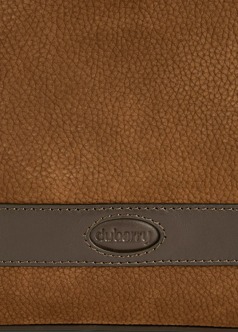 Tullyfern Suede Handtasche - Walnut