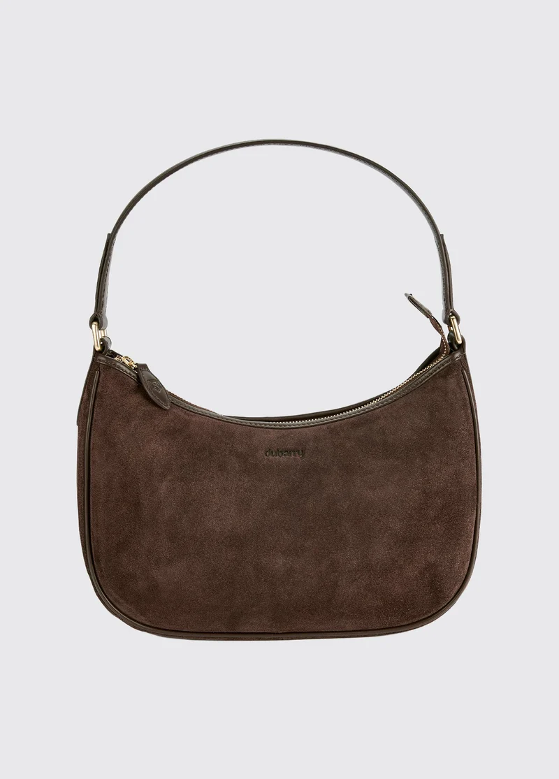 Cushendall Suede Handtasche - Cigar