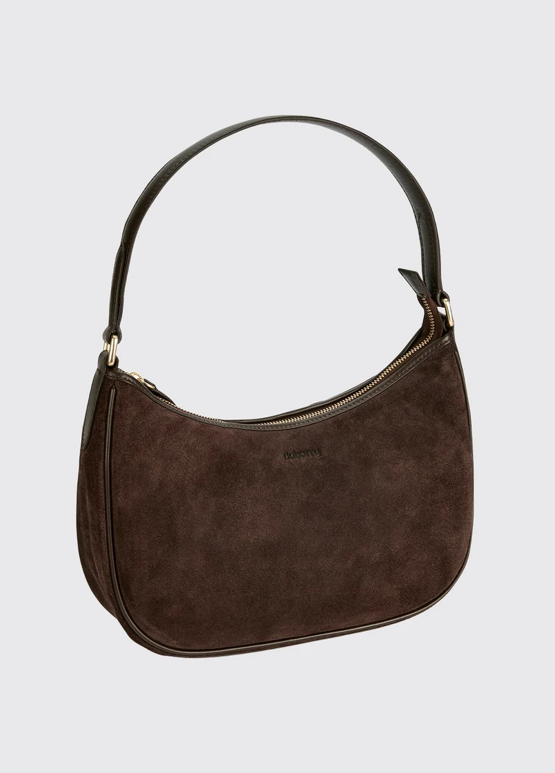 Cushendall Suede Handtasche - Cigar