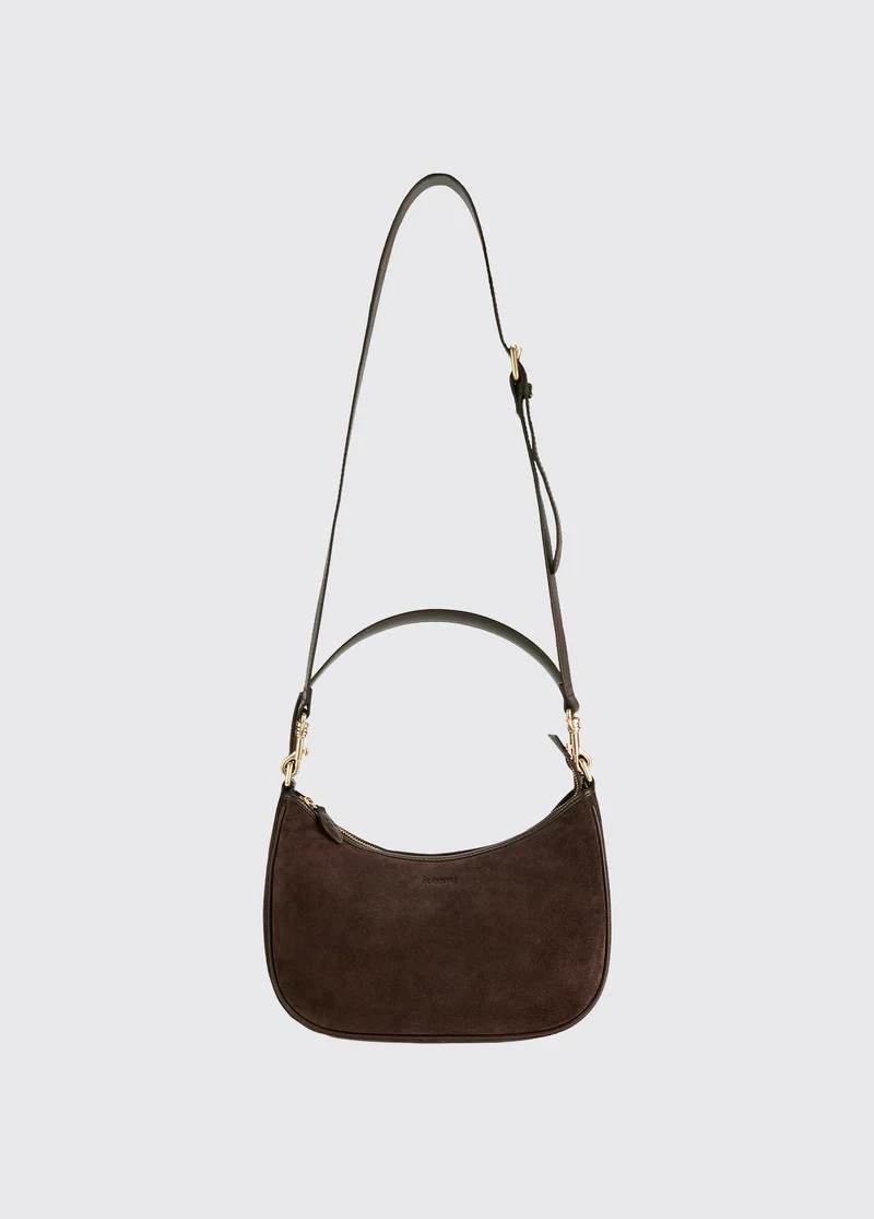 Cushendall Suede Handtasche - Cigar