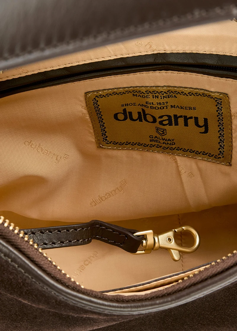 Cushendall Suede Handtasche - Cigar