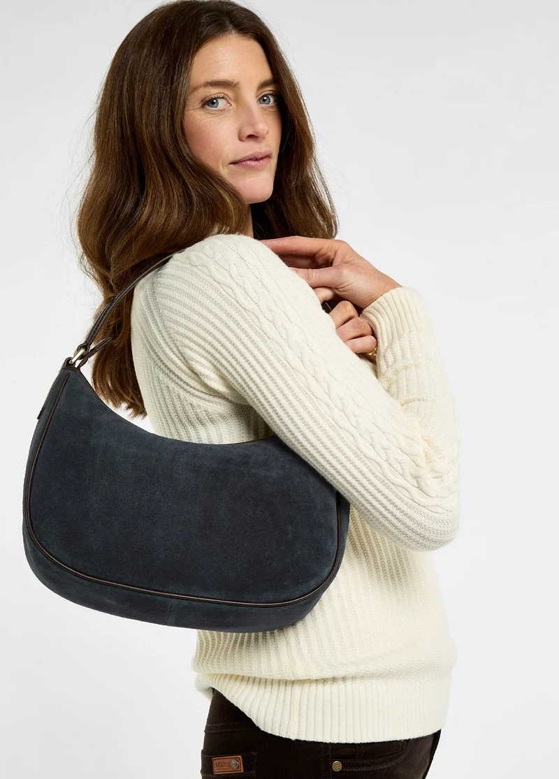Cushendall Suede Handtasche - Navy