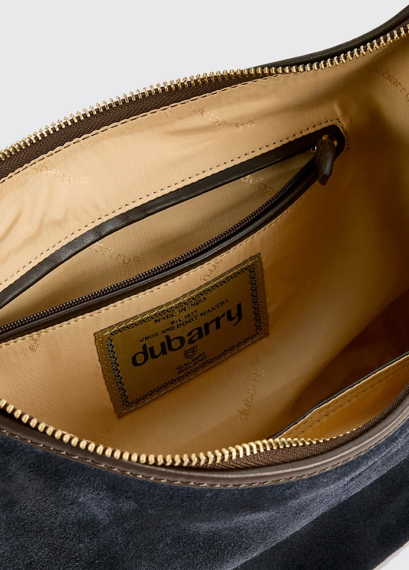 Cushendall Suede Handtasche - Navy