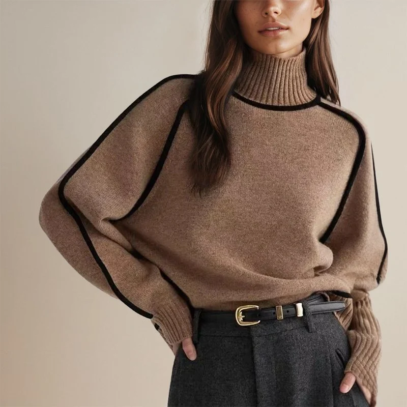 Frieda | Damen Rollkragenpullover elegant und zeitlos