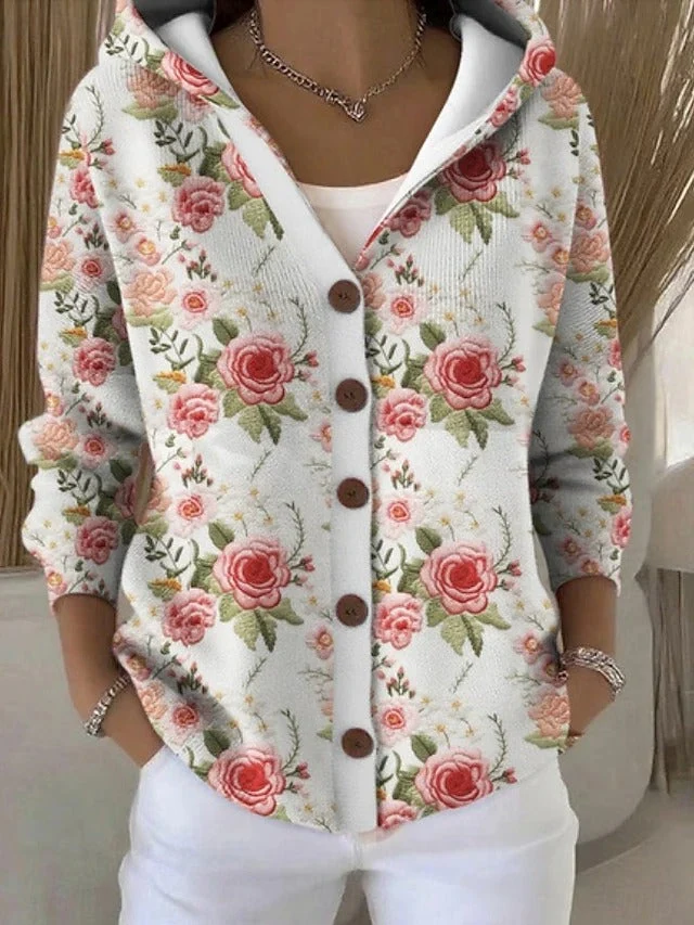 Lena | Damen Gemütliche Strickjacke zum Schichten