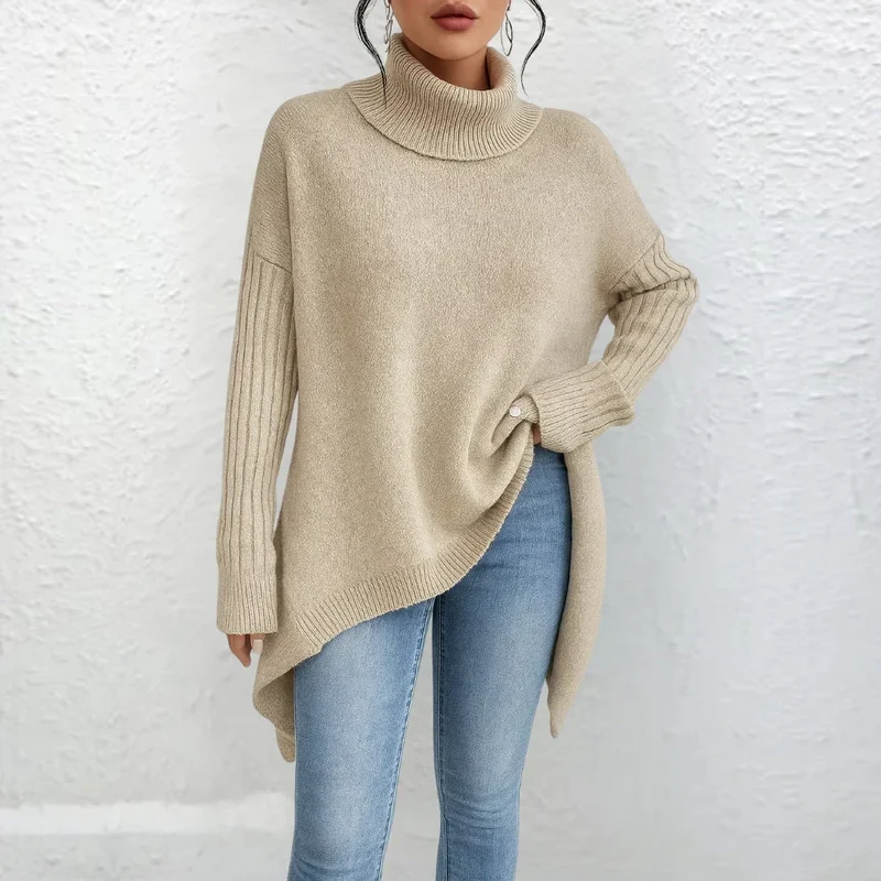 Leni | Eleganter Damen Rollkragen Pullover für den Alltag