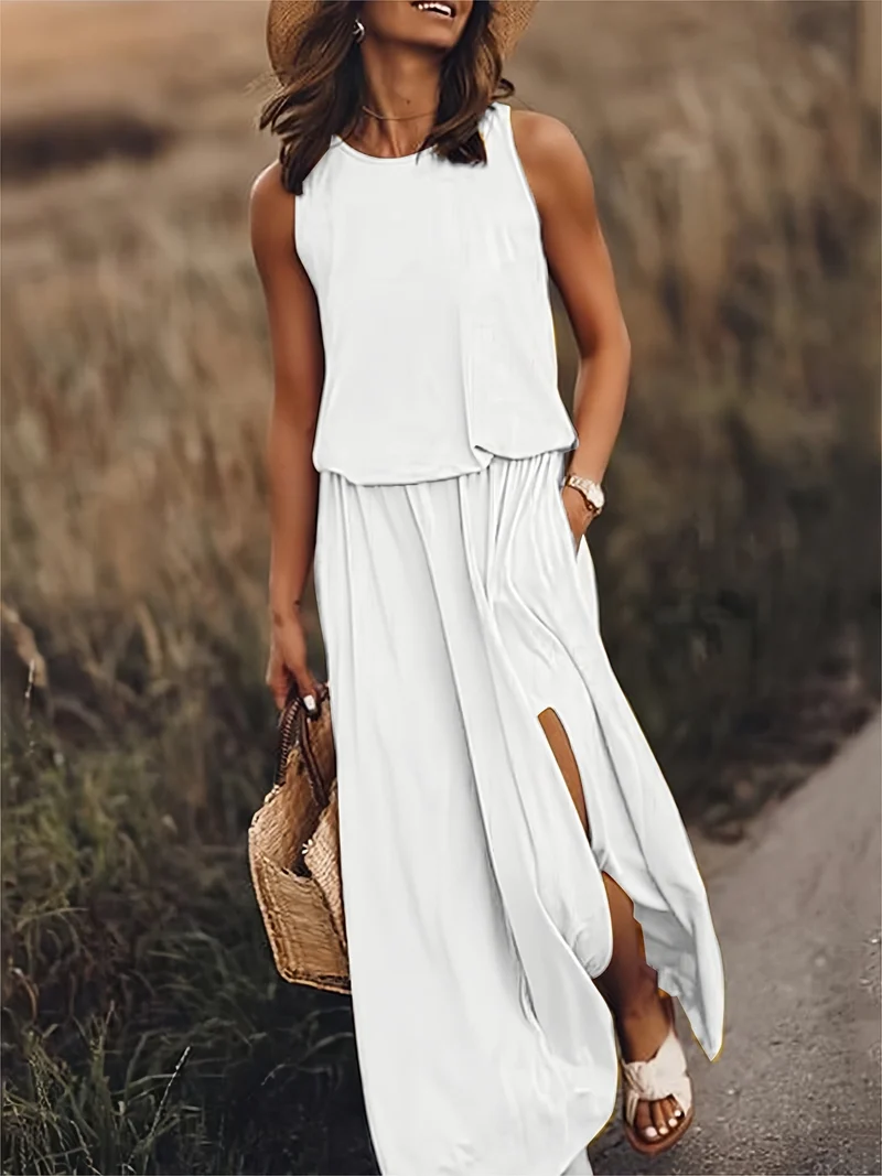 Lea | Damen Maxikleid im Boho-Stil für den Herbst