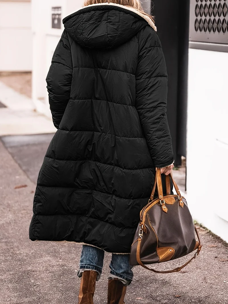 Antonia | Damen elegante lange Jacke für Herbst