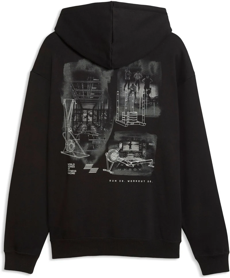 HYROX Heavyweight Hoodie mit Rippbündchen