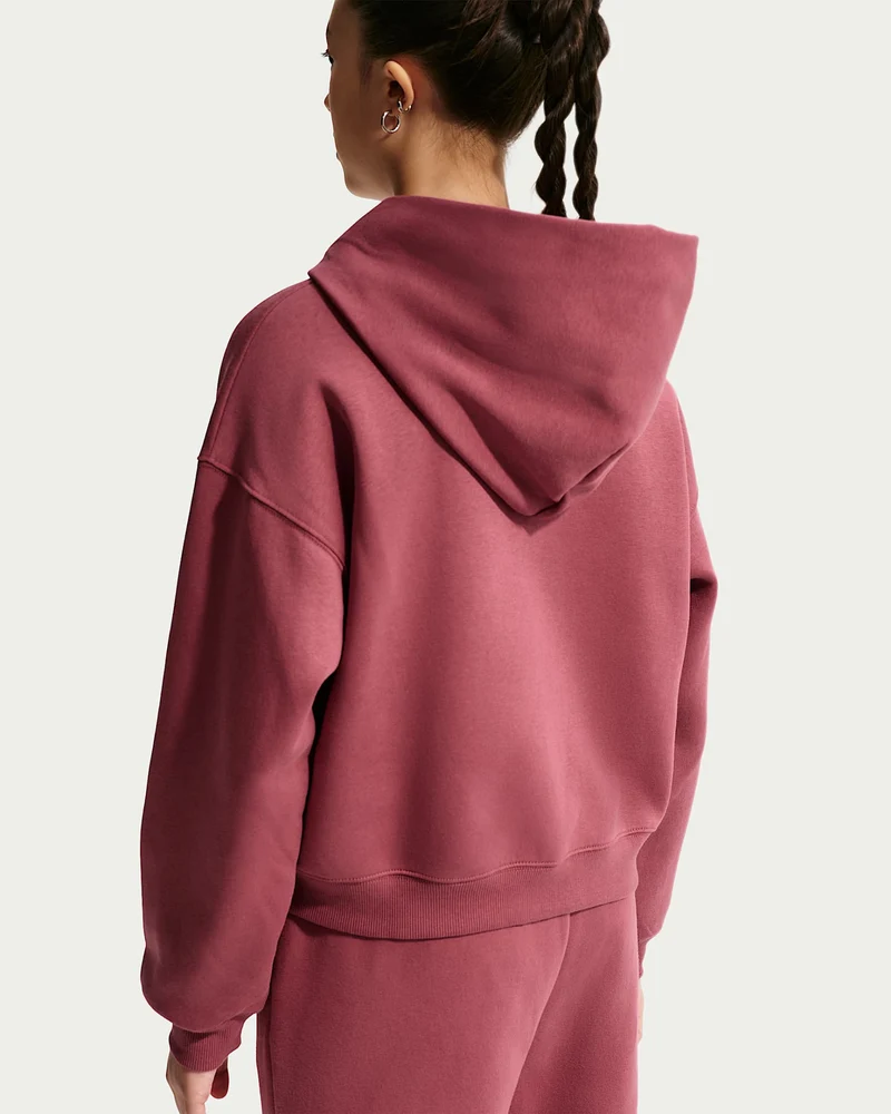 STUDIO FLEECE Kapuzensweat mit Doppelreißverschluss