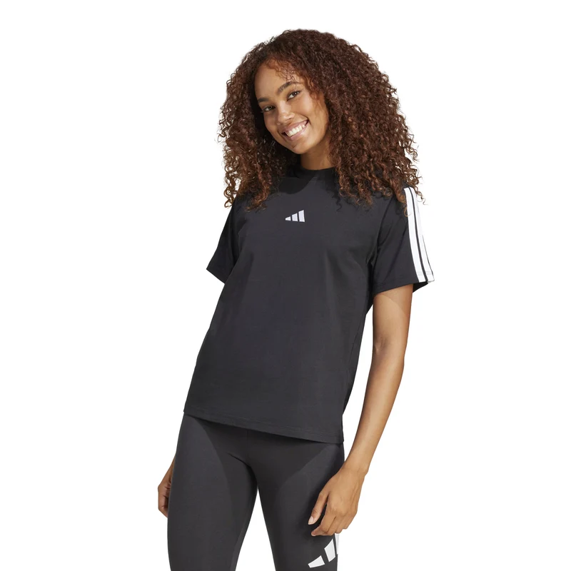 ESSENTIALS T-Shirt aus Single Jersey mit 3-Streifen
