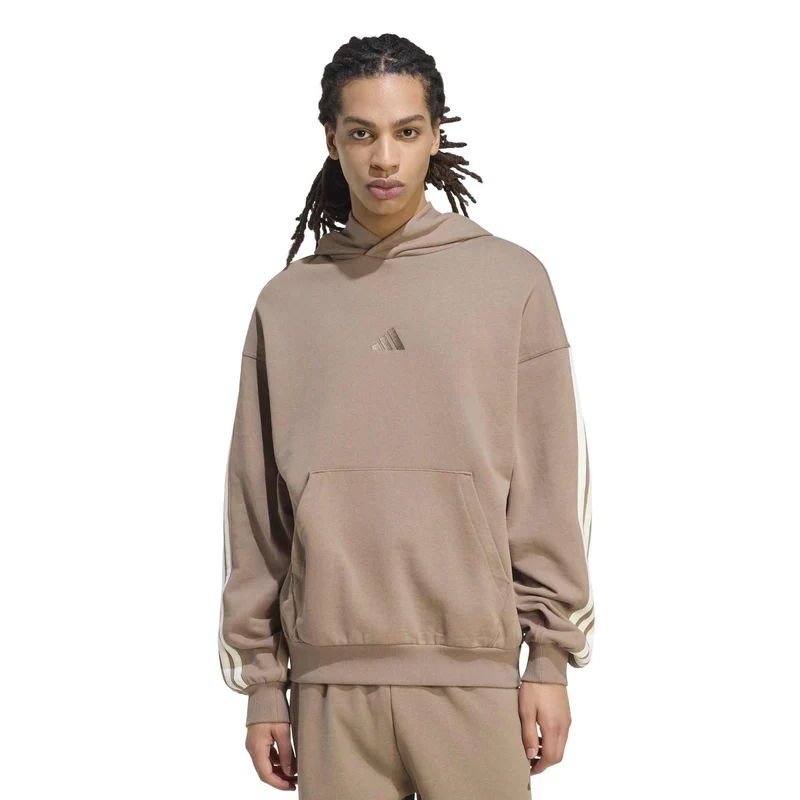 KIT French Terry Hoodie mit 3-Streifen Branding