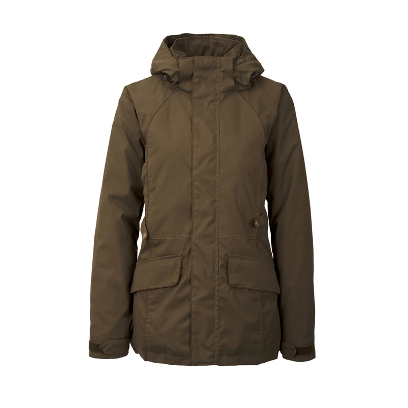 HUBERTUS Damen Jagdjacke OS50 ZILLERTAL oliv/braun Miporex® Funktionsjacke