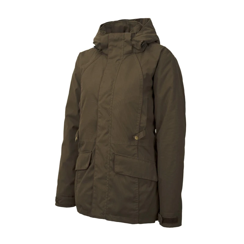 HUBERTUS Damen Jagdjacke OS50 ZILLERTAL oliv/braun Miporex® Funktionsjacke