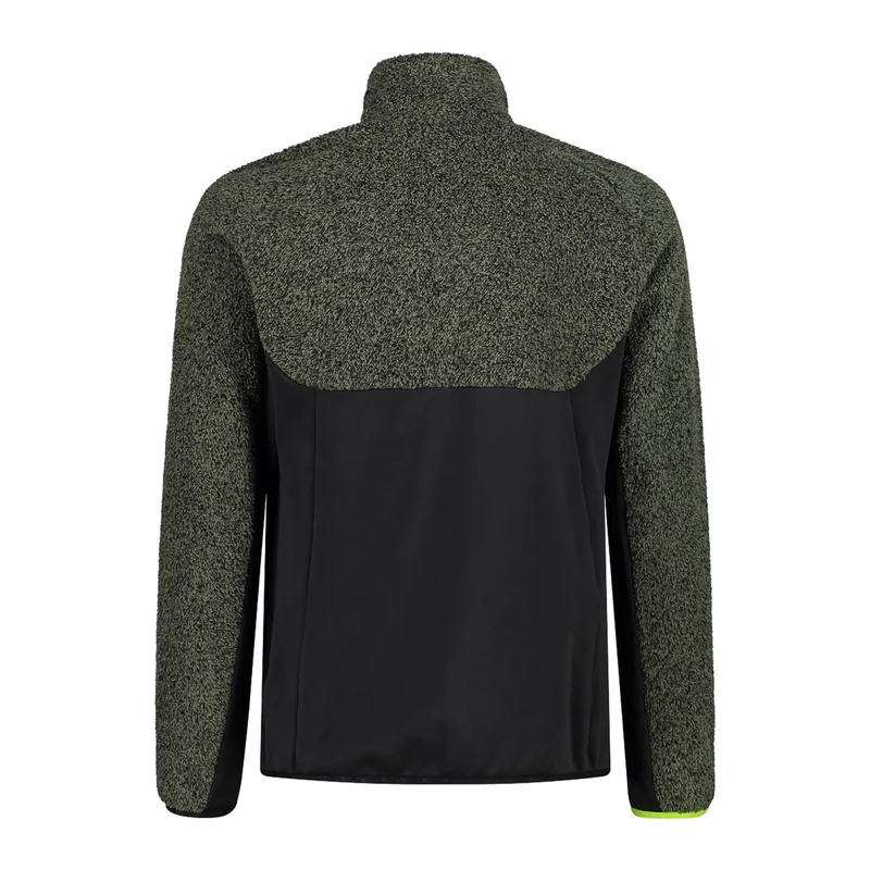 CMP Herren Hybrid Man Jacket 33P2447 nero-oil green Herrenjacke