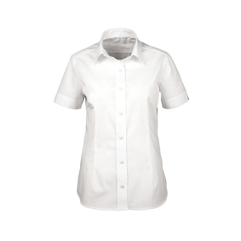 HUBERTUS Damen Bluse 1/2 Arm weiß tailliert Musikerbluse Schützenbluse