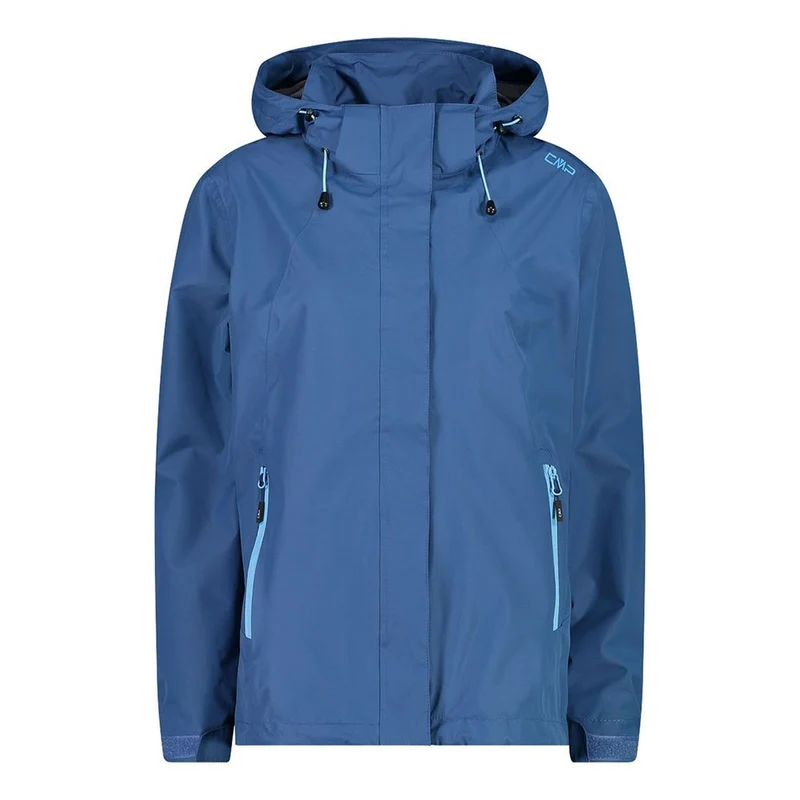 CMP Damen Regenjacke Zip Hood Jacket 32X5826 dusty blue
