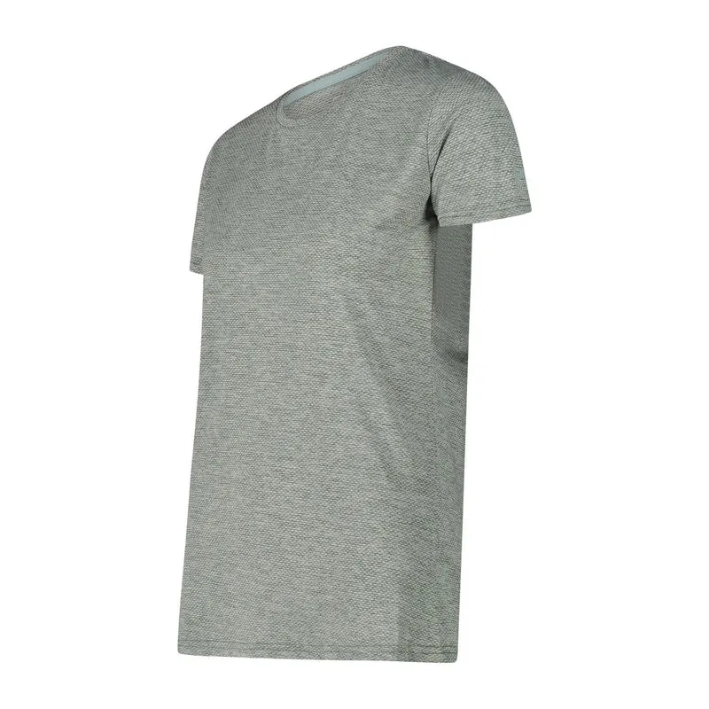 CMP Damen T-Shirt Light Melange Jersey Shirt 34N5916 salvia