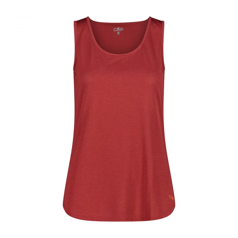 CMP Damen Shirt Light Melange Jersey Top 34N5926 granata