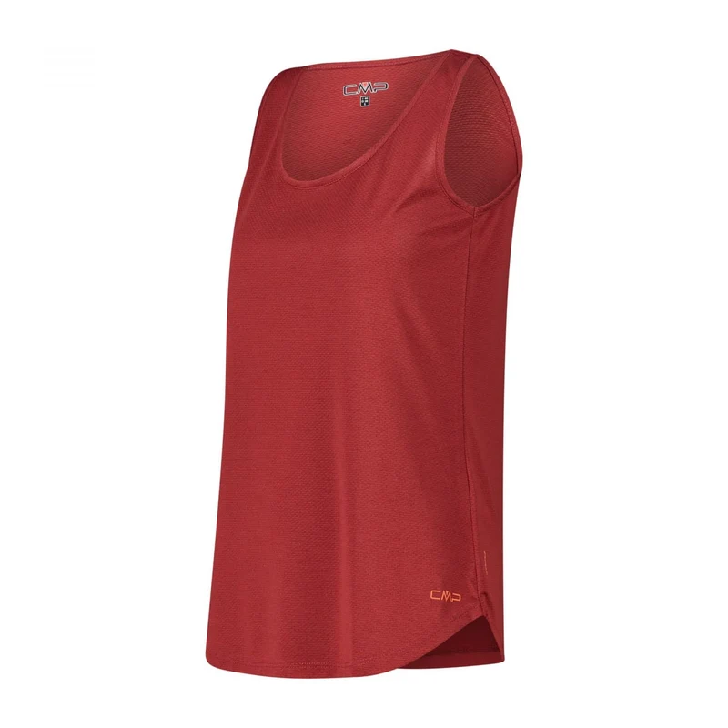 CMP Damen Shirt Light Melange Jersey Top 34N5926 granata