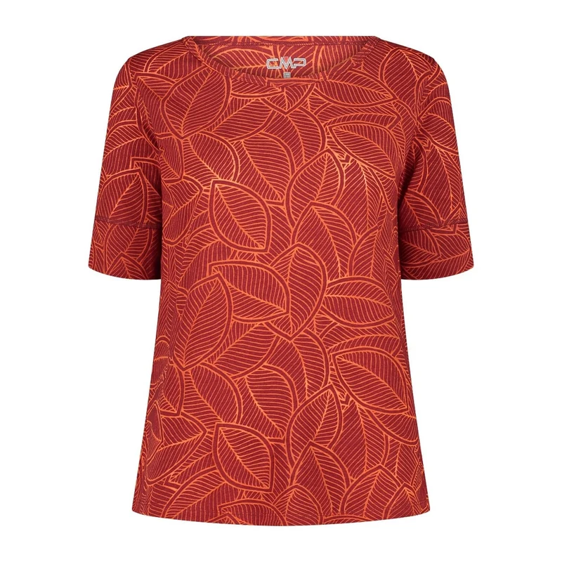 CMP Damen Funktionsshirt BurnOut Woman T-Shirt 34N6776 granata