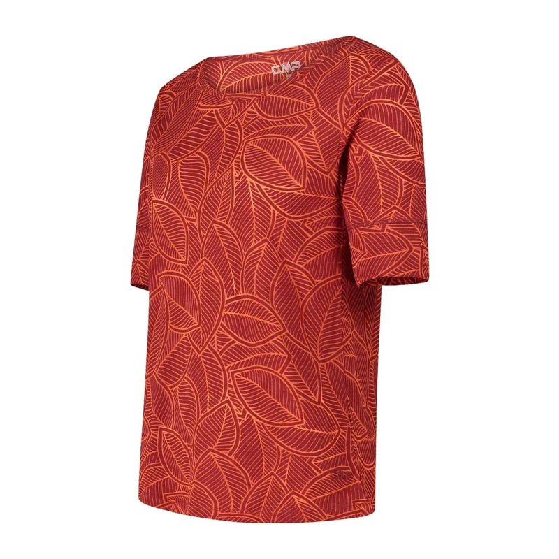CMP Damen Funktionsshirt BurnOut Woman T-Shirt 34N6776 granata