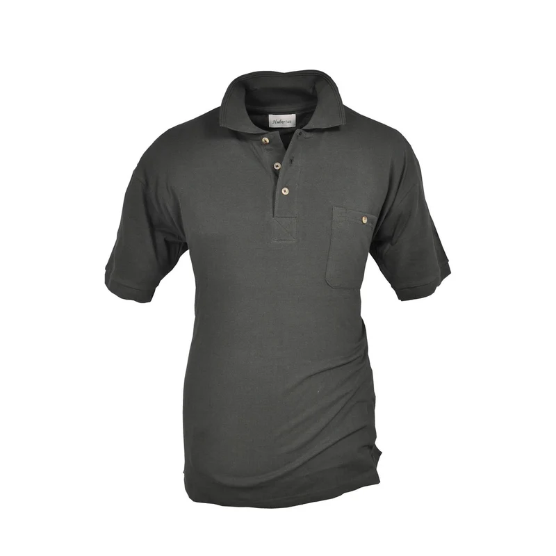 HUBERTUS Herren Funktions-Shirt Poloshirt dunkel-oliv