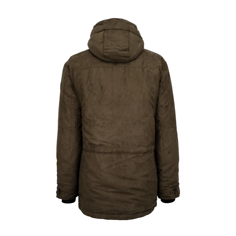HUBERTUS Herren Camo Wendejacke JANUS oliv/orange Miporex® Drückjagdjacke