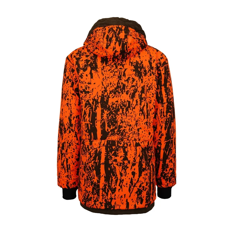 HUBERTUS Herren Camo Wendejacke JANUS oliv/orange Miporex® Drückjagdjacke