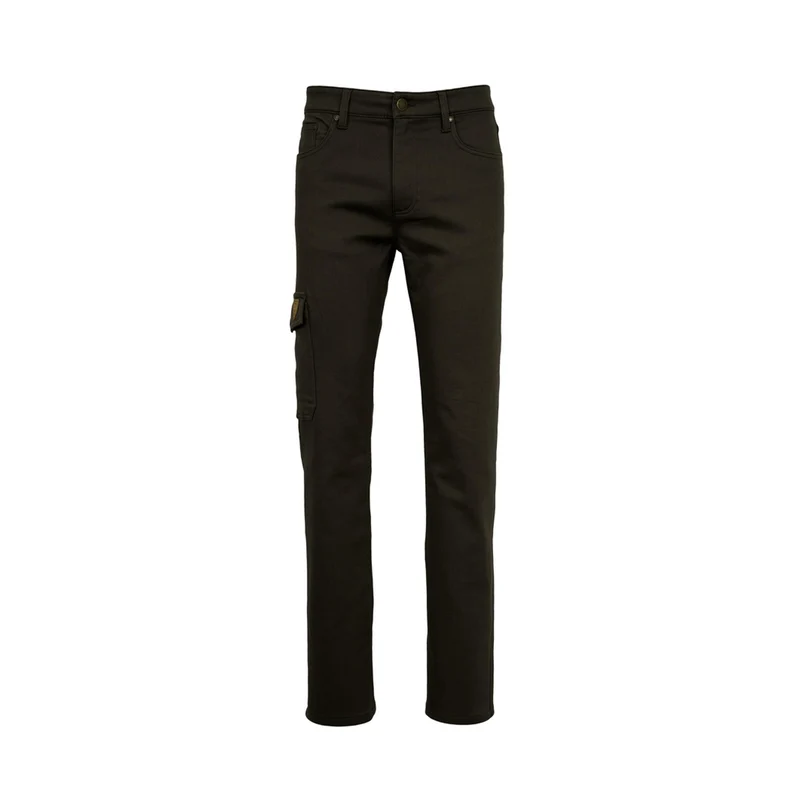 HUBERTUS Herren Comfort Stretch-Jeans HENRY dunkel-oliv Jagdhose