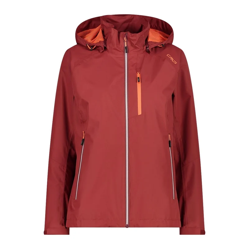 CMP Damen Ripstop Jacke Woman Jacket Zip Hood 34Z5116 granata