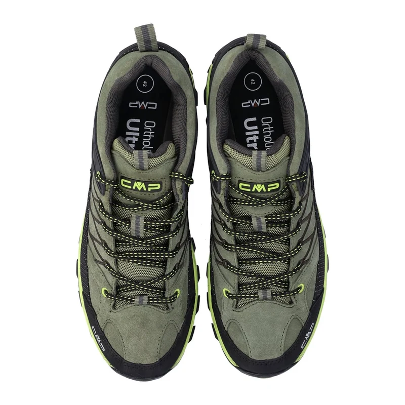 CMP Herren Rigel Low Trekking Schuhe WP 3Q13247 kaki-acido
