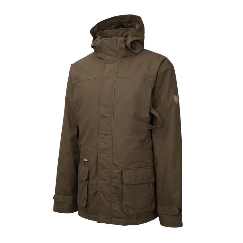 HUBERTUS Herren Jagdjacke OS50 ZILLERTAL oliv/braun Miporex® Funktionsjacke