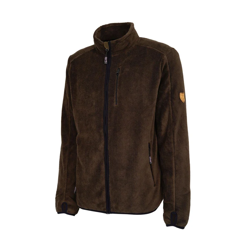 HUBERTUS Herren Coral Fleecejacke PIRIN dunkel-oliv Midlayer