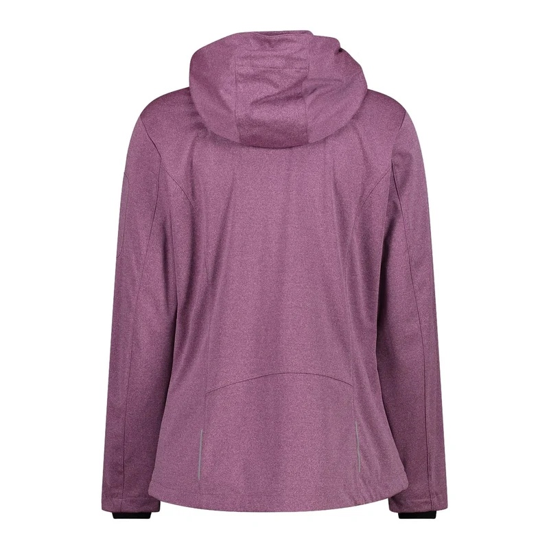 CMP Damen Softshelljacke Women Jacket Zip Hood 39A5016M pink fluo melange