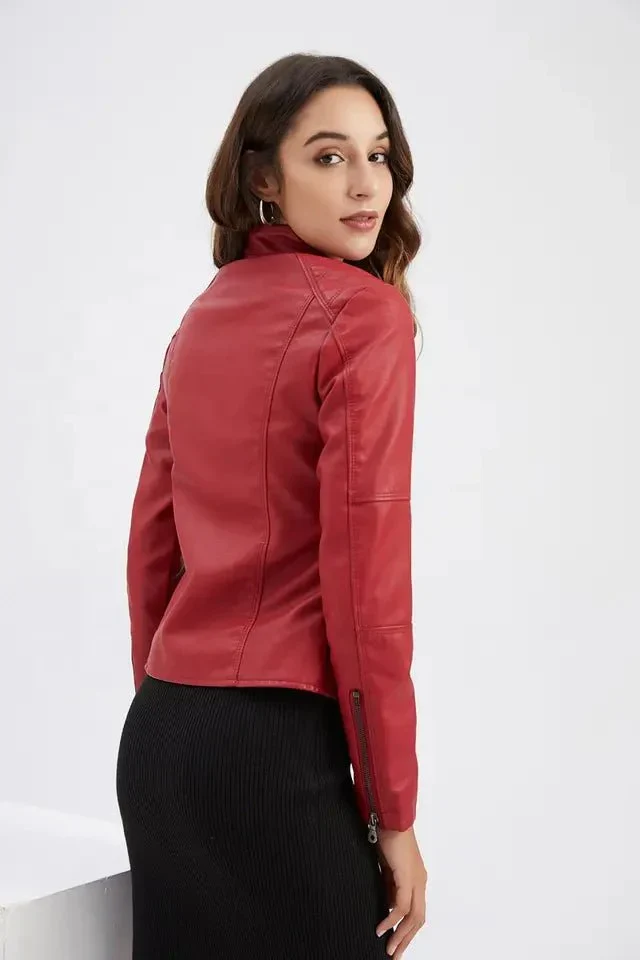 Schicke Maßgeschneiderte Lederjacke