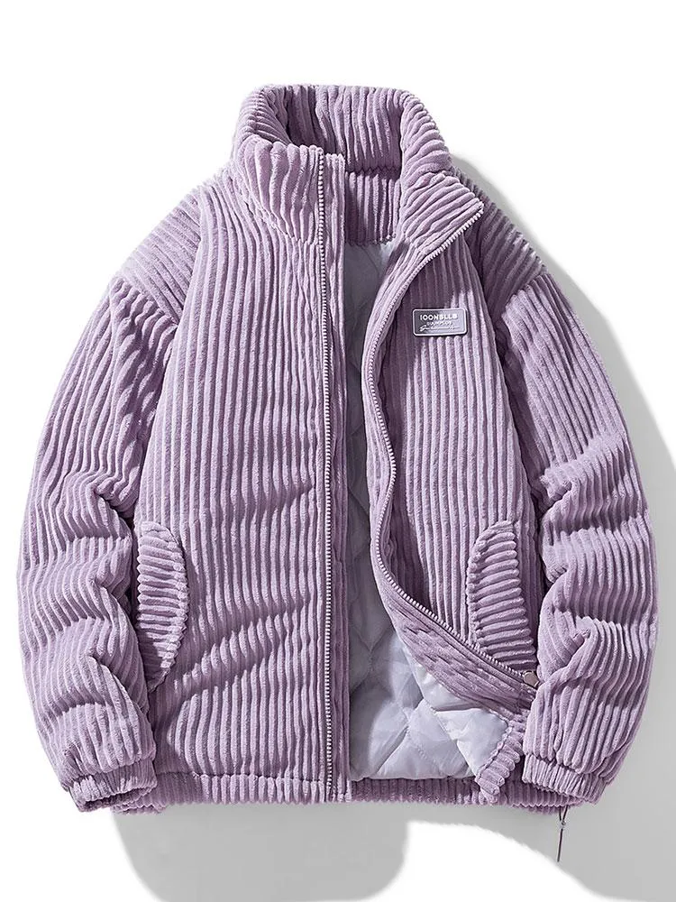 Stylische Bomber Cordjacke
