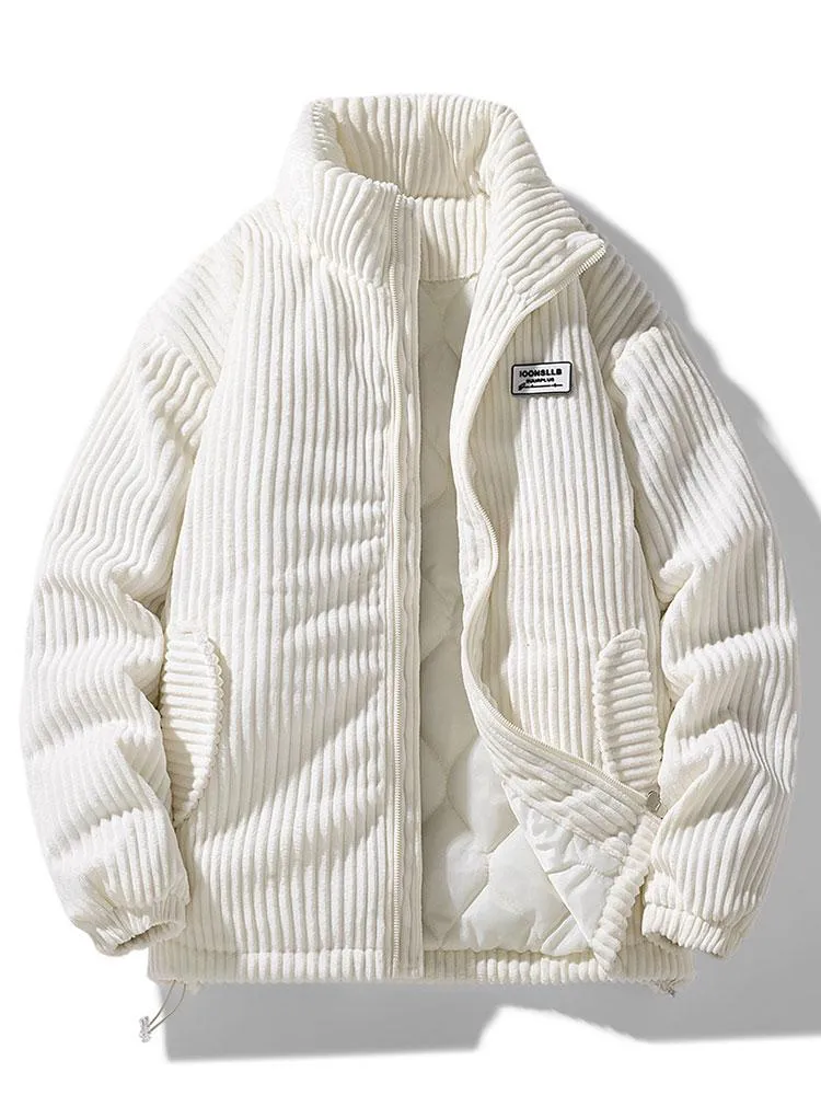 Stylische Bomber Cordjacke