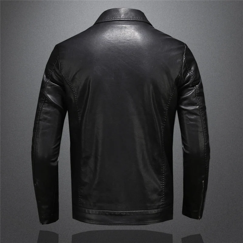 Overshirt Lederjacke für Herren