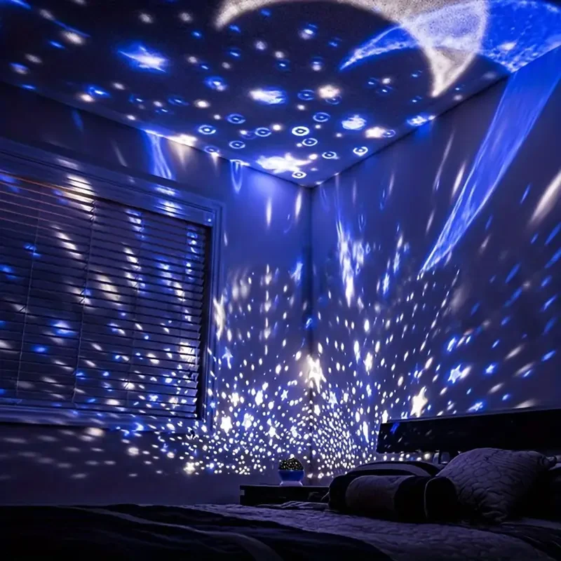 Sternenprojektor Nachttischlampe